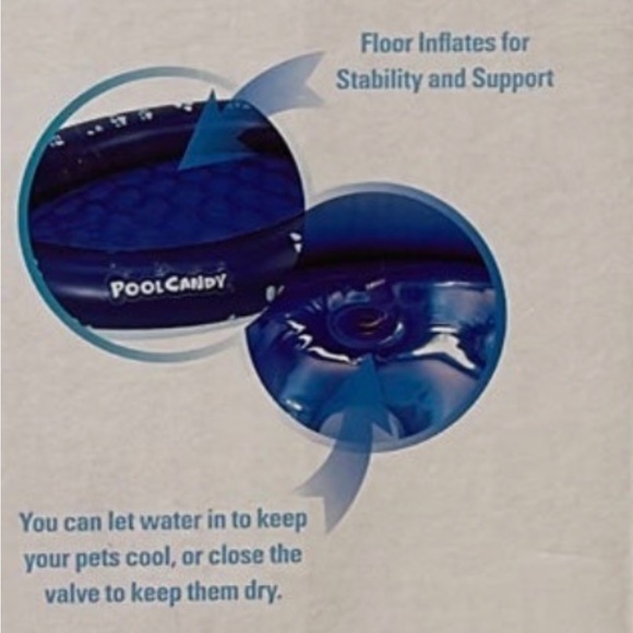 INFLATABLE
DOG POOL
FLOAT LARGE
SIZE - Picture 7 of 7